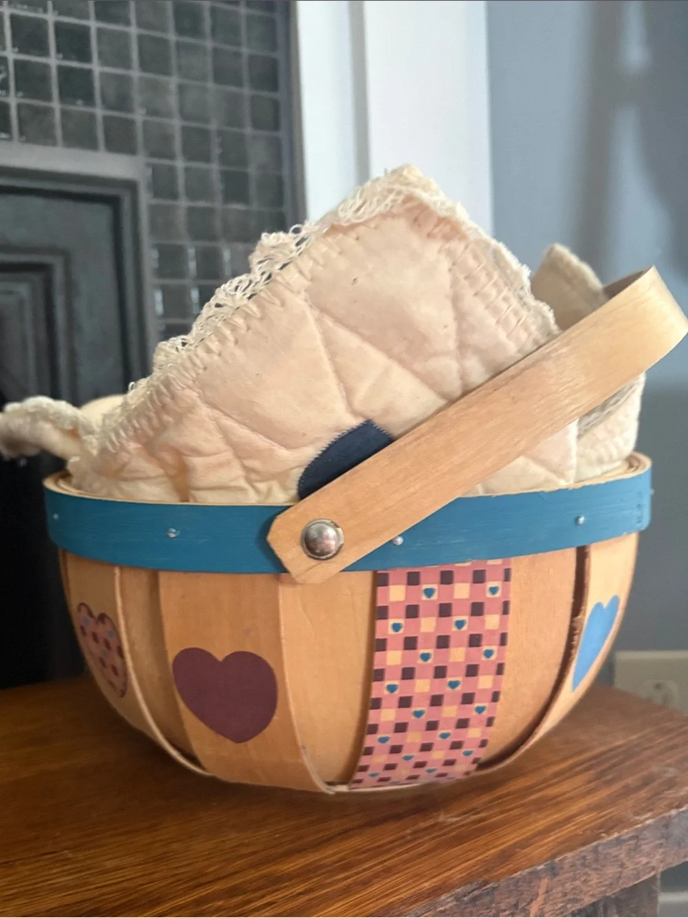 Cottage core basket